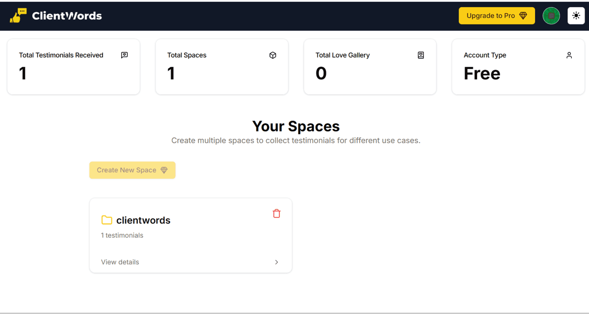 Dashboard Preview